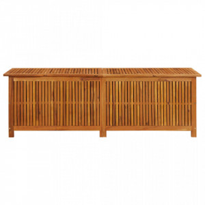Ladă de depozitare grădină, 175x50x58 cm, lemn masiv de acacia - V316499V