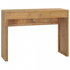 Masa consola, 100 x 35 x 75 cm, lemn masiv de tec - V288842V