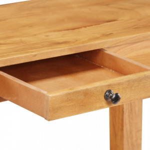 Masă consolă, 100x40x76 cm, lemn masiv de acacia - V338033V - Img 4