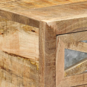 Masa consola, 110 x 30 x 76 cm, lemn masiv de mango - V282761V - Img 2