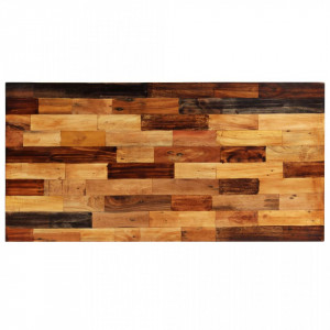 Masa de bar din lemn masiv reciclat, 120 x 60 x 106 cm - V246289V - Img 2