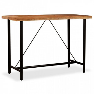 Masa de bar, lemn masiv de acacia, 150 x 70 x 107 cm - V245437V - Img 1
