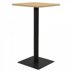 Masa de bistro, culoarea stejarului, 70 x 70 x 107 cm - V321928V