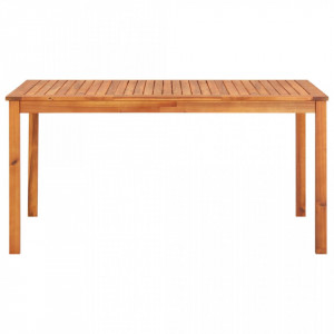 Masa de gradina, 150 x 90 x 74 cm, lemn masiv de acacia - V45962V - Img 3