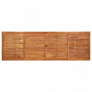 Masă de grădină, 280x90x75 cm, lemn masiv de acacia - V315947V - Img 4