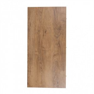 Masă extensibilă pentru dining,culoarea stejar închis, 160-203x90 cm - TP86191 - Img 10