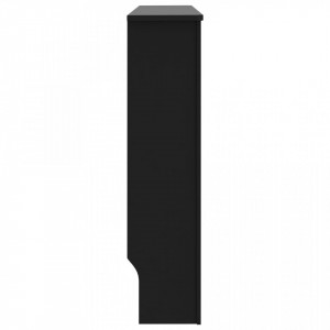 Masca pentru calorifer, negru, 112 x 19 x 81 cm, MDF - V288174V - Img 4