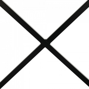 Măsuţă auxiliară, noptieră, alb și negru, 50x60x30 cm - TP275076 - Img 3