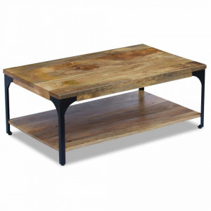 Masuta de cafea din lemn de mango 100x60x38 cm - V243341V - Img 2