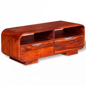 Masuta de cafea din lemn masiv de sheesham, 90 x 40 x 35 cm - V243950V