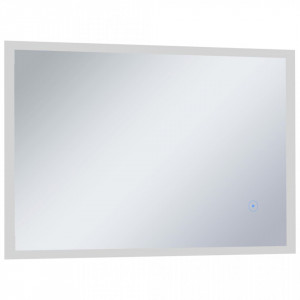 Oglinda cu LED de perete de baie cu senzor tactil, 100 x 60 cm - V144737V - Img 3