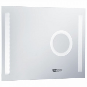 Oglinda cu LED de perete de baie cu senzor tactil, 80 x 60 cm - V144742V - Img 4
