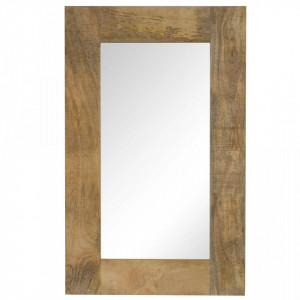 Oglinda, lemn masiv de mango, 50 x 80 cm - V246302V