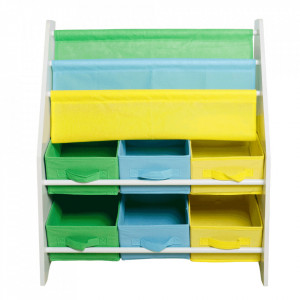 Organizator / raft pentru jucării, multicolor - TP291565 - Img 3
