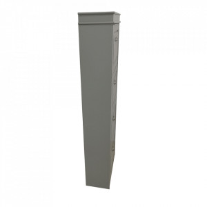 Pantofar, 4 compartimente, gri, 53x152x24 cm - TP289133 - Img 5