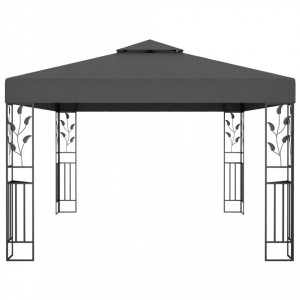 Pavilion cu acoperiș dublu, antracit, 3 x 4 m - V48031V - Img 3