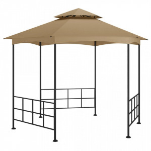 Pavilion cu pereți laterali, gri taupe, 3,1x2,7 m - V313932V - Img 4
