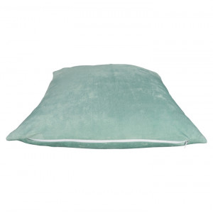 Pernă, material textil de catifea mentă, 60x60 cm - TP238768 - Img 8