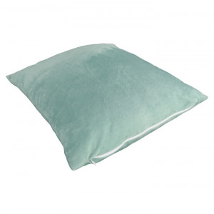 Pernă, material textil de catifea mentă, 60x60 cm - TP238768 - Img 9