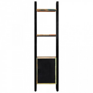Raft de carti, 45 x 30 x 171 cm, lemn masiv reciclat - V247907V - Img 3