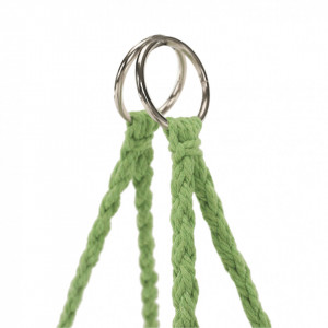 Scaun balansoar suspendabil, leagăn agăţat, verde, 80x120 cm - TP295534 - Img 10