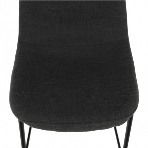 Scaun bar, material textil gri închis/metal - TP295302 - Img 2