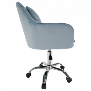 Scaun de birou, albastru, 42x55x80-90cm - TP297880 - Img 9