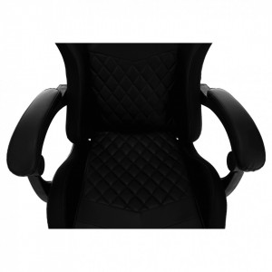 Scaun de birou cu iluminare RGB, gaming, negru, 64x60x127-137 cm - TP279983 - Img 13