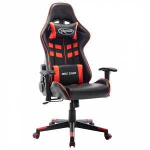 Scaun de jocuri, negru și roșu, piele artificială - V20503V - Img 2