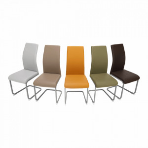 Scaun dining, gri deschis / gri - TP259365 - Img 16
