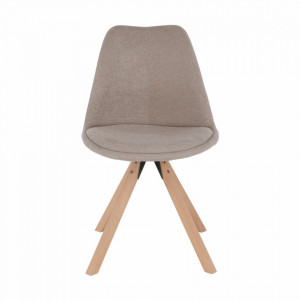 Scaun, material textil bej/lemn fag - TP202571 - Img 16