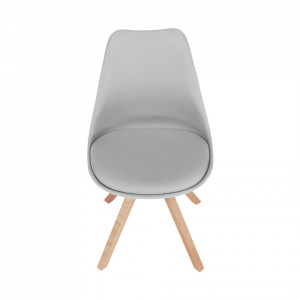 Scaun pivotant elegant, gri deschis - TP288203 - Img 14