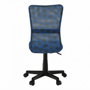 Scaun rotativ, albastru, 55x88-100x55 cm - TP254579 - Img 10