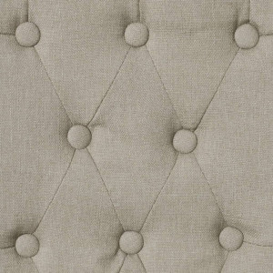 Scaune de bucatarie, 4 buc., bej, material textil - V240558V - Img 2