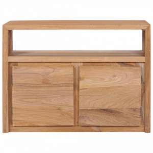 Servanta, 80 x 30 x 60 cm, lemn masiv de tec - V282847V - Img 3
