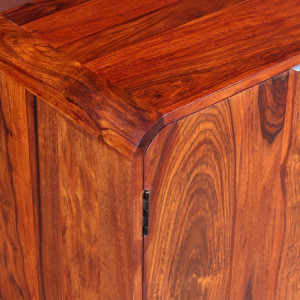 Servanta din lemn masiv de sheesham 75 x 35 x 60 cm - V243955V - Img 2