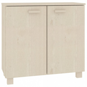 Servantă, maro miere, 85x35x80 cm, lemn masiv de pin - V340492V
