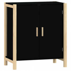 Servantă, negru, 62x38x70 cm, lemn prelucrat - V345670V