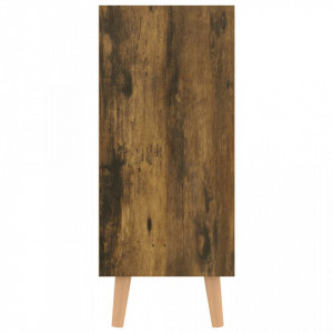 Servantă, stejar afumat, 90x30x72 cm, lemn prelucrat - V326821V - Img 4