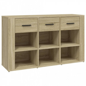 Servantă, stejar sonoma, 100x30x59,5 cm, lemn compozit - V821007V - Img 1