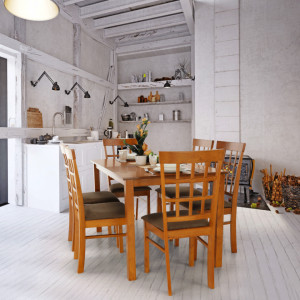 Set dining 1+6, culoarea cireş - TP203061 - Img 15