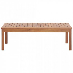 Set mobilier de gradina cu perne, 4 piese, lemn masiv de acacia - V47283V - Img 4