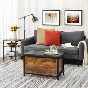 SOBAI6 - Banca, bancuta stil Industrial, 80 x 40 x 50 cm - Img 2