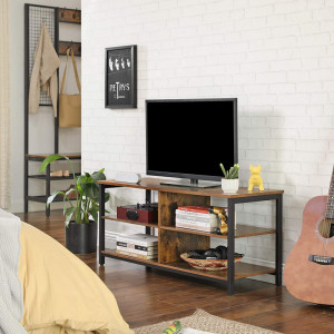SOCTVI4 - Comoda TV stil Industrial, 110 x 40 x 50 cm - Img 3