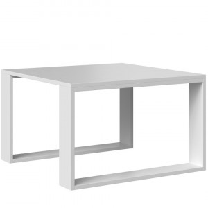 TEMCA119 - Masuta cafea, 67 x 67 x 40 cm, Alb, PAL - Img 2