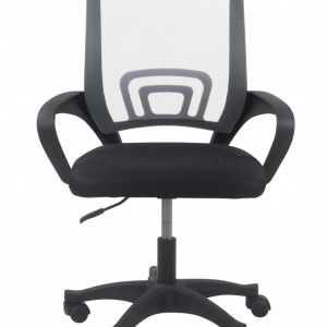 TESCN-G101 - Scaun birou 59 x 48 x 82-92 cm - Negru-Gri - Img 2