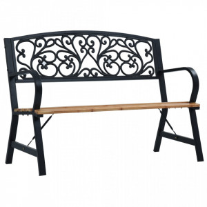 Banca de gradina, 120 cm, lemn - V47940V