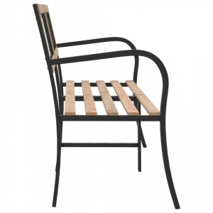 Bancă dublă de grădină, 238 cm, lemn de brad chinezesc - V317134V - Img 4