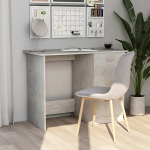 Birou, gri beton, 100 x 50 x 76 cm, PAL - V801084V