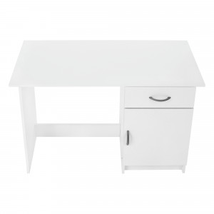 Birou, măsuţă, masă PC, albă, 108 cm - TP42405 - Img 18